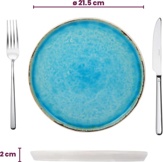 Cosy & Trendy Serviesset Laguna Azzurro 24-Delig