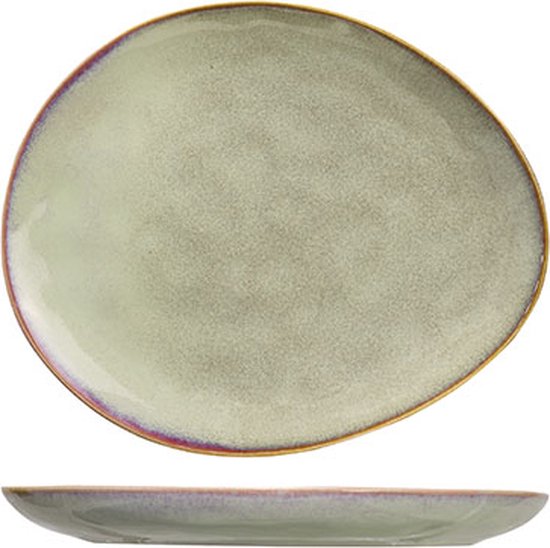 Cosy&Trendy Trentino ontbijtbord - 27 x 23 cm - Set-4