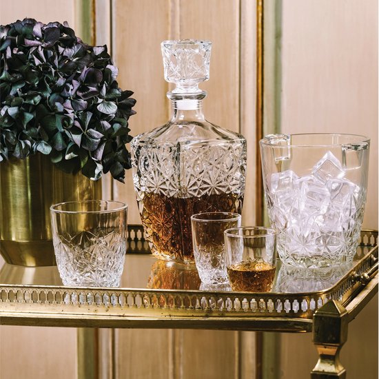 Bormioli Rocco Dedalo Whiskeyset - 7-delig - Glas