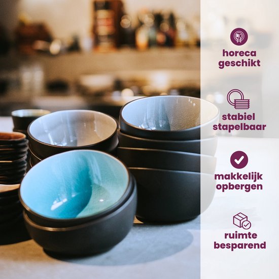 Cosy&Trendy Streetfood Festival Kom - Ø 11,5 cm x 6 cm - Set-10