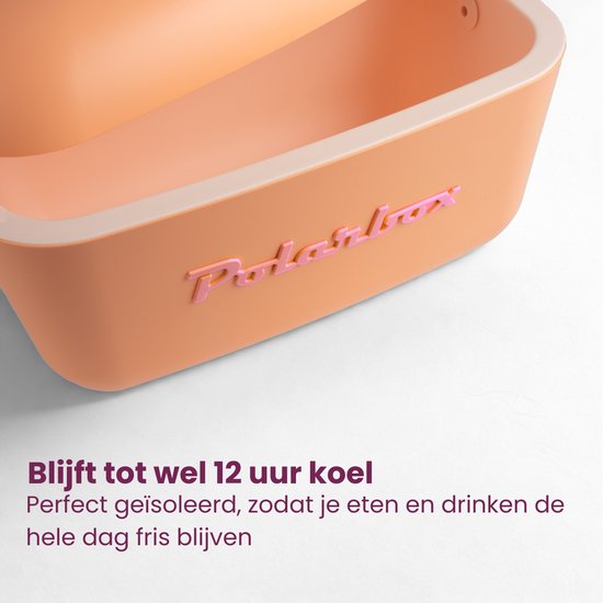 Polarbox Koelbox met Schouderband - Oranje Sorbet - 12 Liter