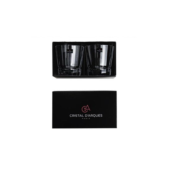 Cristal d'Arques Whiskey Glazen Macassar - 320 ml - 2 stuks