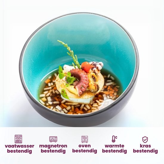 Cosy&Trendy Streetfood Festival Kommetje - Ø 16 cm - Set-10