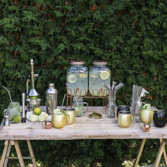 Cosy&Trendy Sapdispenser set op standaard - 2x 3,5 liter