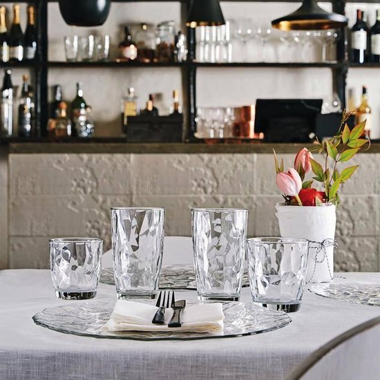 Bormioli Rocco Diamond waterglas - 30 cl - Set-6