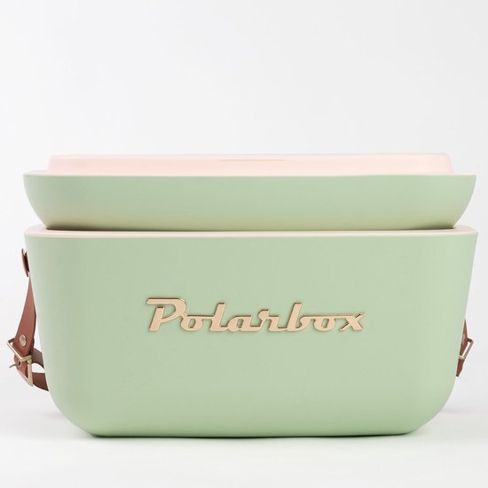 Polarbox - Koelbox - met Schouderband - Olijf Goud - 12 Liter - 40x26x(H)24cm