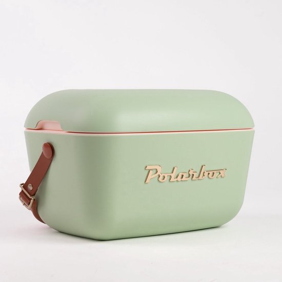 Polarbox - Koelbox - met Schouderband - Olijf Goud - 20 Liter - 45x30x(H)28cm