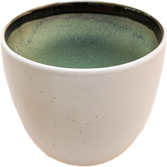 Cosy & Trendy Fez Green Kopje - Ø 9 cm x 7.3 cm - 26 cl - Set-6