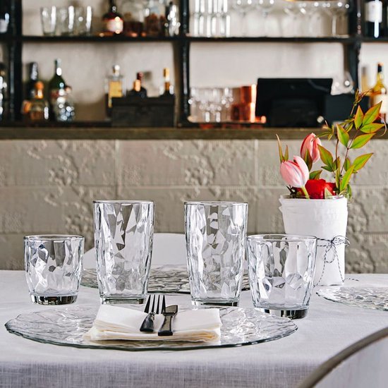 Bormioli Rocco Diamond longdrinkglas - 47 cl - Set-6