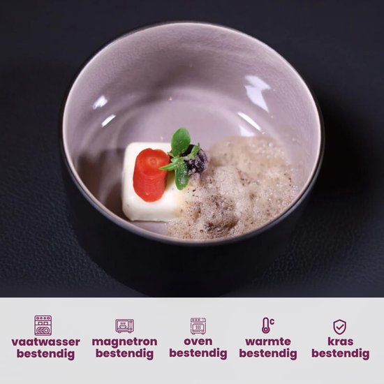 Cosy&Trendy Streetfood Festival Kom - Ø 11,5 cm x 6 cm - Set-10