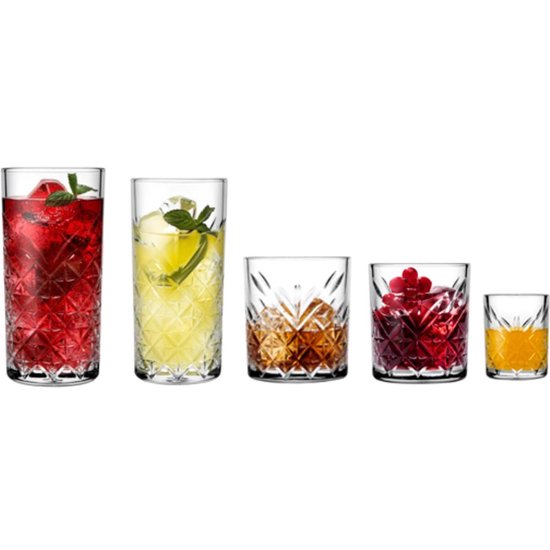 Pasabahce Timeless Longdrink - 45 cl - 6 stuks - Transparant
