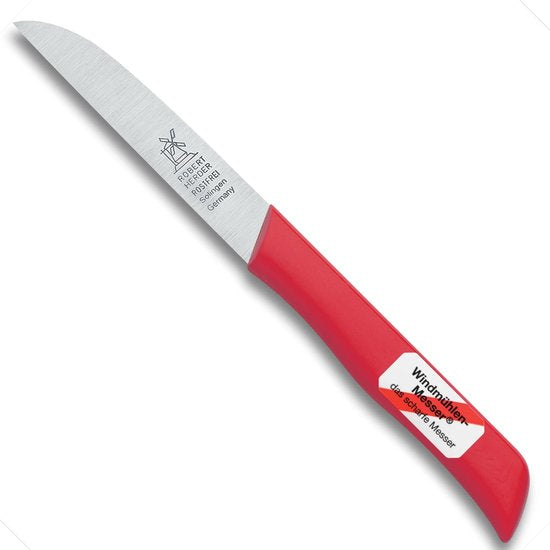 Robert Herder Molenmes - Schilmesje - Aardappelmes - RVS - Rood