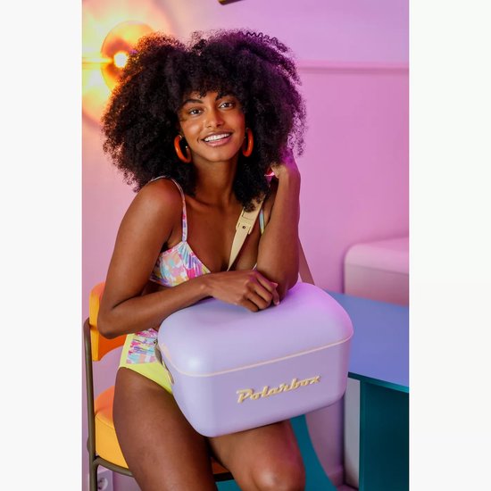 Polarbox Koelbox met Schouderband - Paars Sorbet - 20 Liter