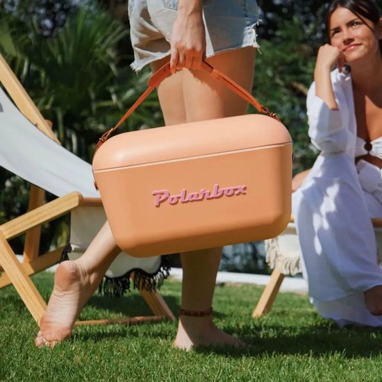 Polarbox Koelbox met Schouderband - Oranje Sorbet - 12 Liter