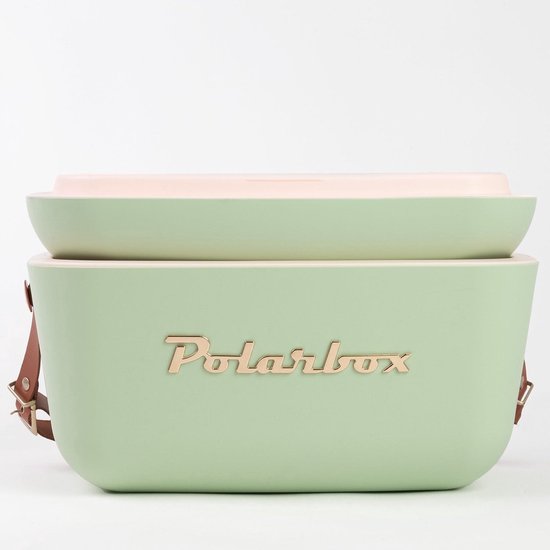 Polarbox - Koelbox - met Schouderband - Olijf Goud - 20 Liter - 45x30x(H)28cm