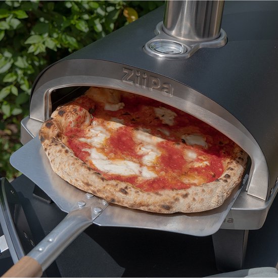 ZiiPa Pizza oven - 40 x 73- 72,5cm - antraciet