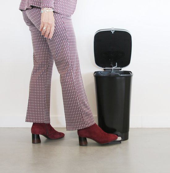 Chic Bin Style Prullenbak M - 23L - 26,5x40,5x45 - Mat zwart