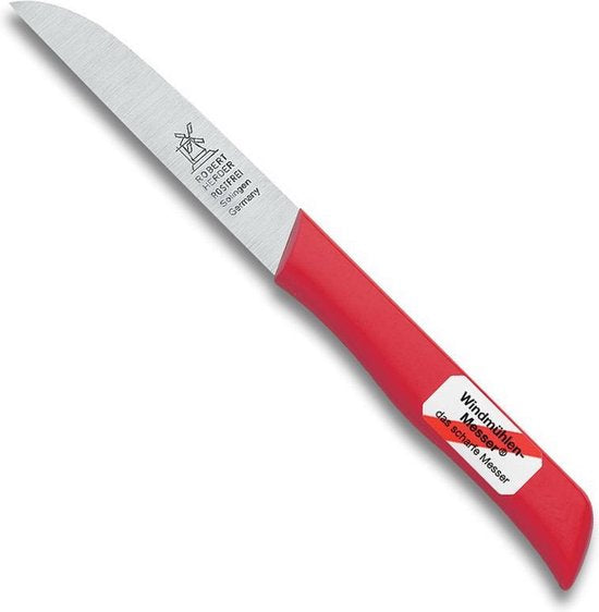 Robert Herder Molenmes - Schilmesje - Aardappelmes - RVS - Rood