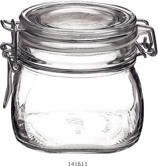 Bormioli Rocco Fido Weckpot - 50cl - 10cm - 6 stuks
