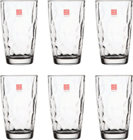 Waterglas/sapglas 470 ml - Diamond Dof - Drinkglas - Water/sapglas