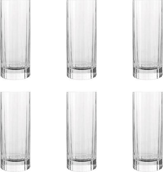 Luigi Bormioli Bach - Longdrinkglas - 36 cl - 6 stuks