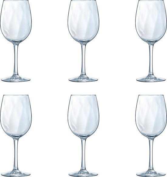 Arcoroc Wijnglazen Dolce Vina - 6x - rode wijn - glas - 360 mla - Wijn glazen - witte wijn - rose