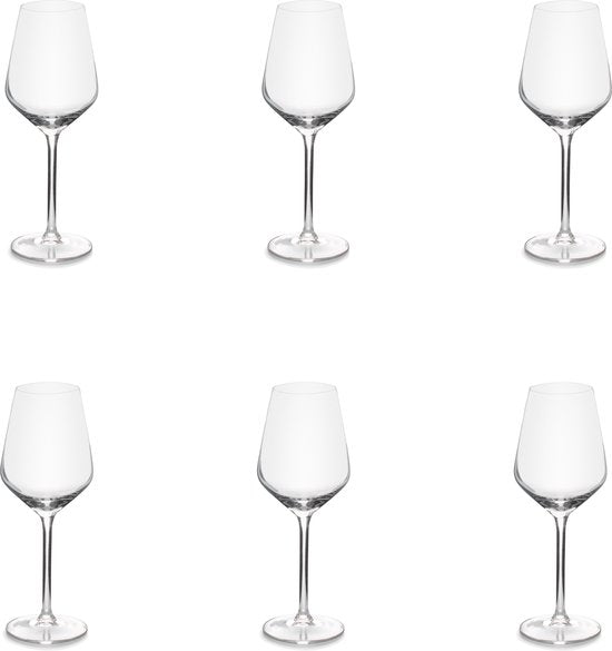BonBistro Prior Wijnglas - 38cl - 6 Stuks - Rode/Witte wijn