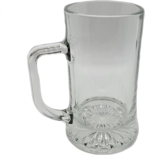 6x Oktoberfest bierglazen/bierpullen 510 ml - Bier pullen 6 stuks