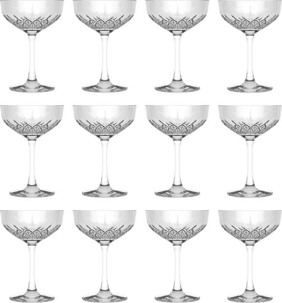 Pasabahce Coupe Champagneglazen - 270 ml - 12 stuks