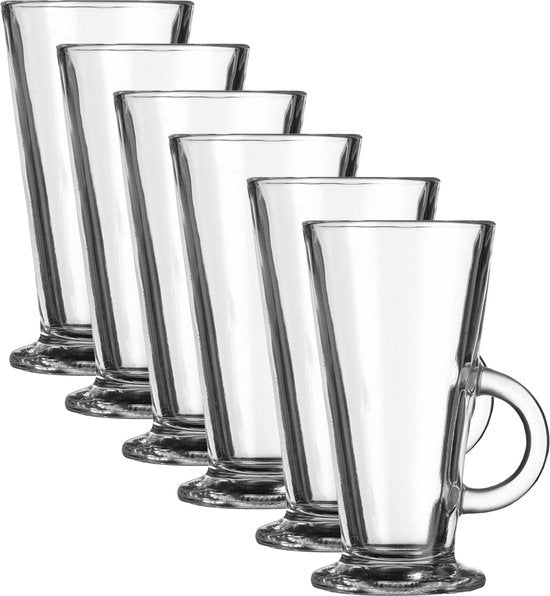 Libbey Acapulco Latte Macchiato Glazen - 28 cl - 12 stuks - Mooie Koffieglazen - Theeglazen - Koffieglas