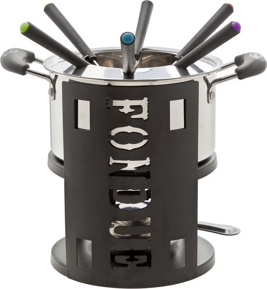 Cosy&Trendy Fondueset - 6 personen - Vuur - NIET(!) Elektrisch