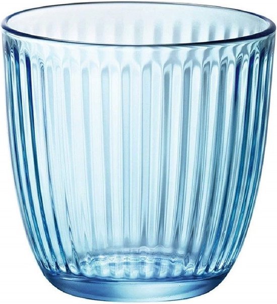 Bormioli Rocco Waterglazen Line - Blauw - 290 ml - 6 stuks