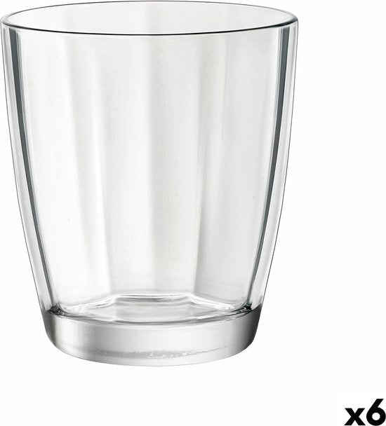 Bormioli Rocco Pulsar waterglas - 30 cl - Transparant - Set-6