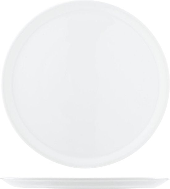 Cosy & Trendy Saturnia Pizzabord - Ø 33 cm - Wit - Set-6