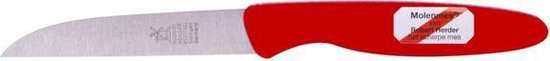 Robert Herder Molenmes - Schilmesje - Aardappelmes - RVS - Rood