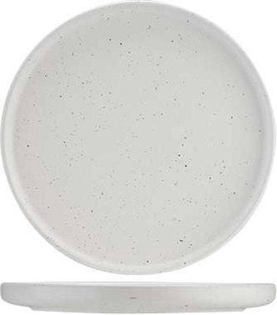 PUNTO WHITE PLAT BORD D25,7CM