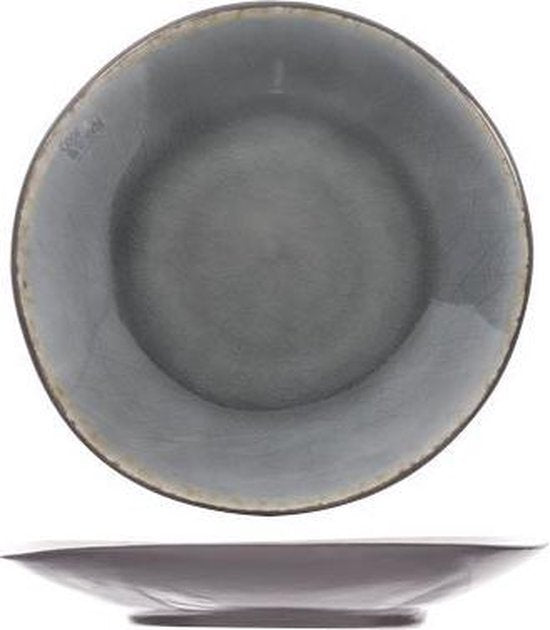 Cosy & Trendy Laguna Blue-Grey Bordje Ø13,5cm ( Set van 6 )