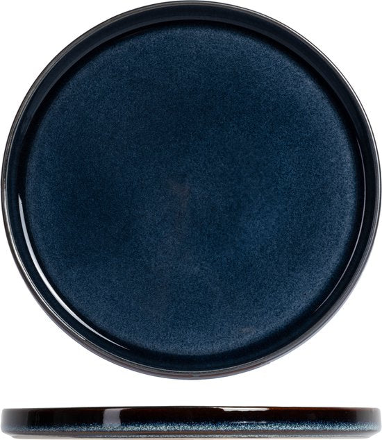 Cosy&Trendy Quintana Blue Dessertbord - Ø 22 cm