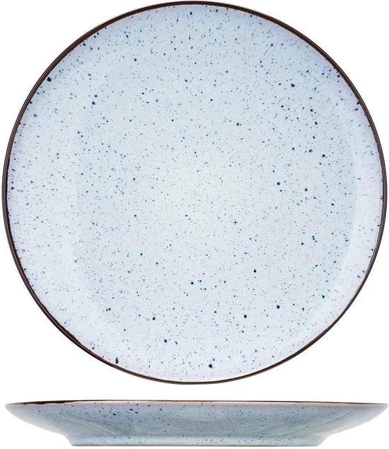Cosy&Trendy Tessa Blue dinerbord - Ø 26,3 cm - Set-6