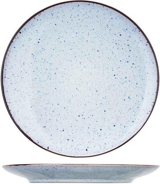 Cosy&Trendy Tessa Blue dinerbord - Ø 26,3 cm - Set-6