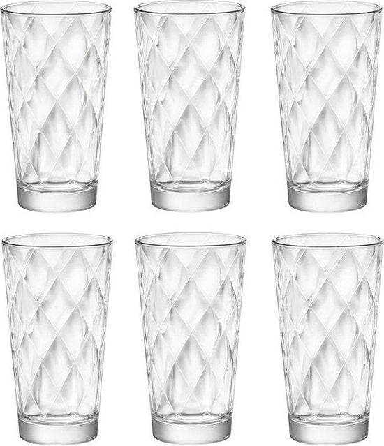 Bormioli Rocco Kaleido longdrinkglas 37 cl - Set-6