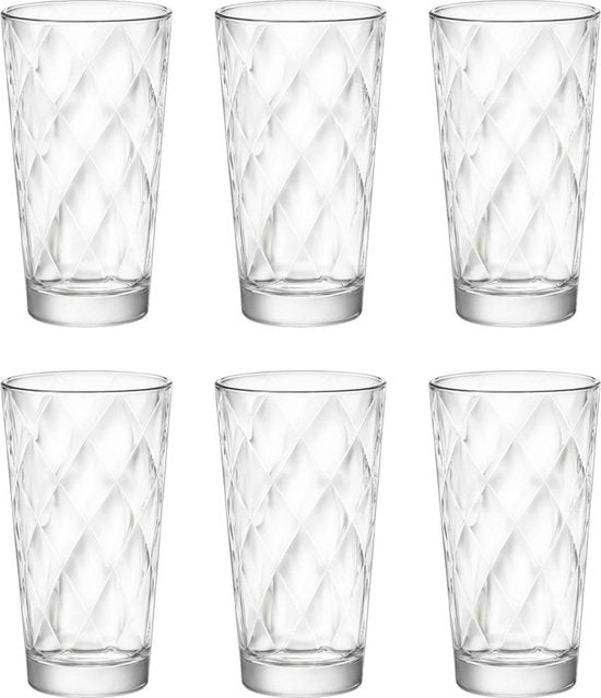 Bormioli Rocco Kaleido longdrinkglas 37 cl - Set-6