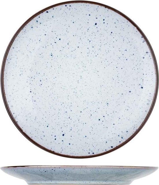 Cosy&Trendy Tessa Blue Dessertbord Ø 20,2 cm - Set-6
