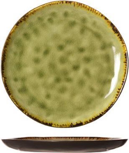 Cosy & Trendy Mossa Plat Bord - Ø 20.5 cm x 2 cm - Set-6