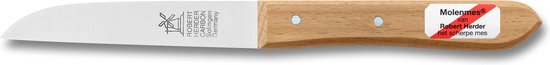 (2 stuks) Robert Herder Molenmes - Schilmesje - Carbonstaal - Aardappelmes - 92 mm - Roestbaar*