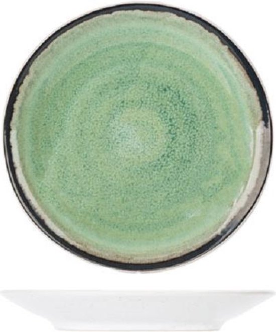 Cosy & Trendy Fez Green Schotel/Bordje Ø15,5cm ( Set van 6 )