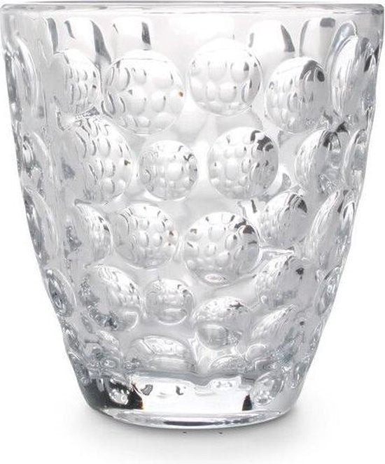 ONA - BUBBLE - Glas - 22 cl - Set van 4