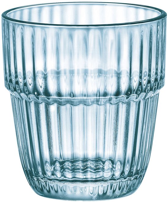 Waterglas Bormioli Rocco Barshine Blauw Glas 300 ml (6 Stuks)
