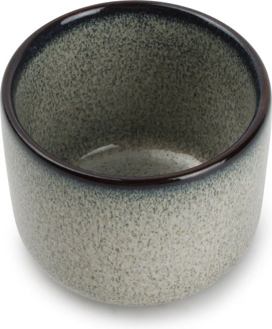 Salt&Pepper - Suikerpot - 6,5xH5,5cm - groen/blauw - Meridian