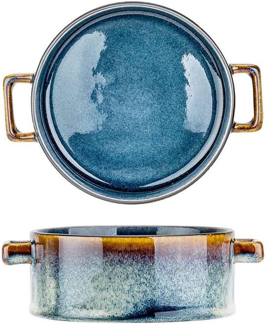 Cosy&Trendy Quintana Blue soepkom - Ø 13 cm - Set-4